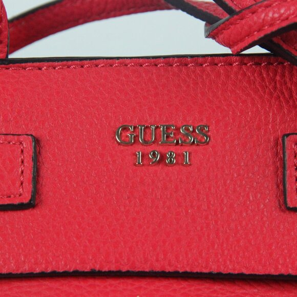 Guess, Hand or Shoulder Bag, Red, MINIMAL USE - Picture 2 of 10